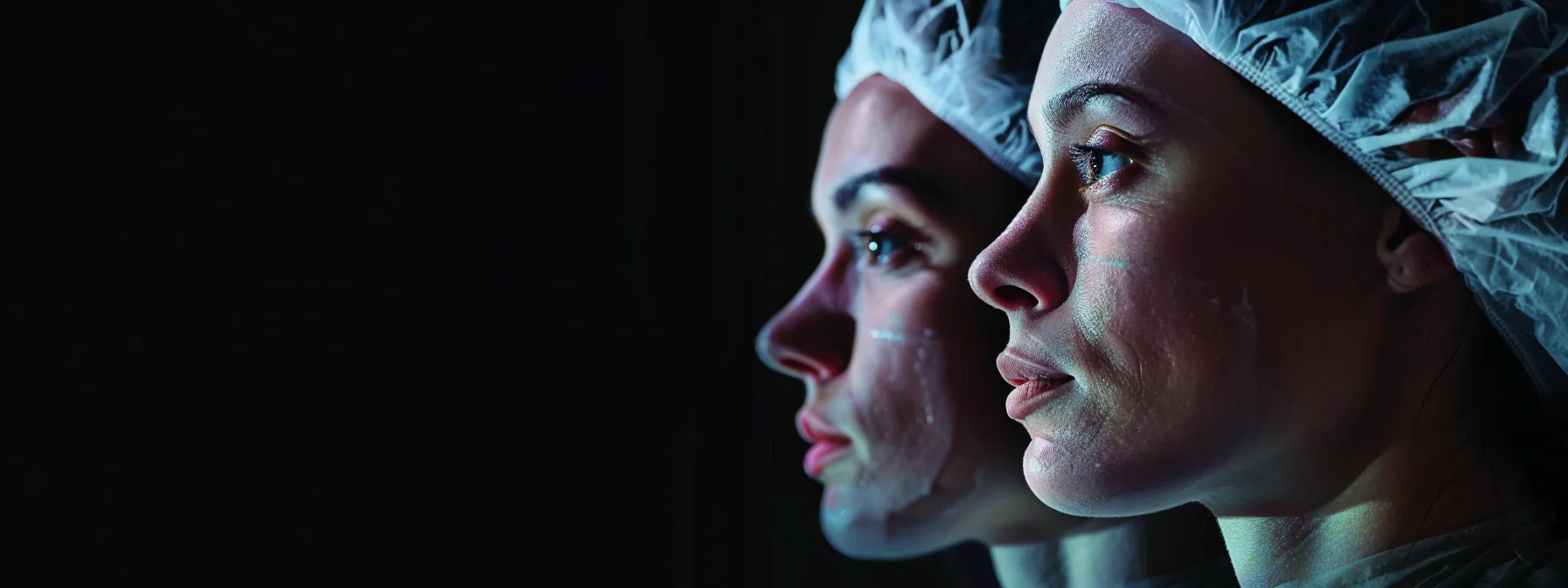 a focused image of a skilled team at lemel medical spa expertly administering advanced facial rejuvenation treatments with precision and care.