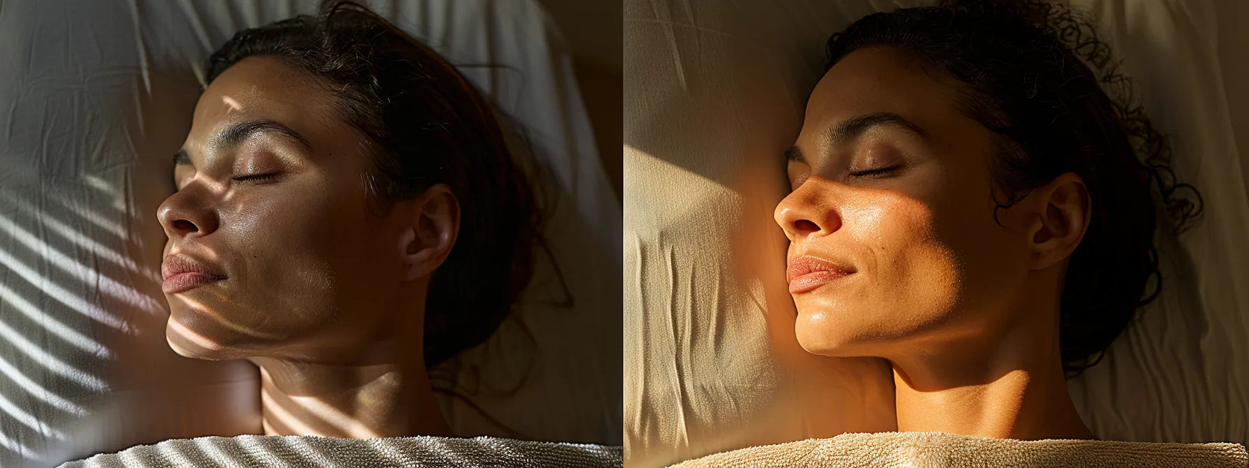 a radiant, glowing woman receiving a rejuvenating hydrafacial treatment at lemel medical spa.