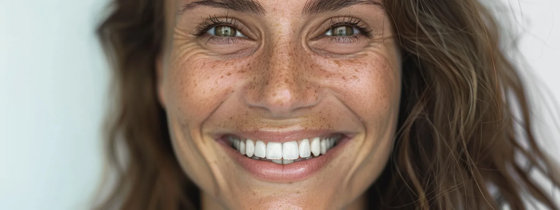 a woman smiling confidently with smooth, wrinkle-free skin after receiving a botox treatment at lemel med spa.